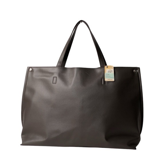 C.R. Gibson NEW Large 3-Piece Bag Set in Gray with Laptop Bag and Wristlet - Picture 1 of 6